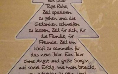 „Frohe Weihnachten!“